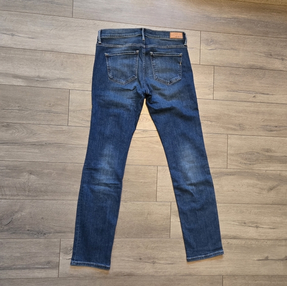 Express Stretch Performance Skinny Mid Rise Jeans - Picture 2 of 7